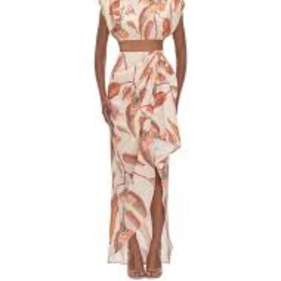Andrea Iyamah Halima Wrap Skirt – Terracotta, NWT, Size XL